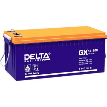 Аккумулятор Delta GX 12-200 (GEL) фото 1