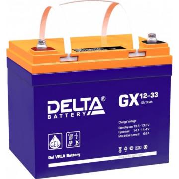 Аккумулятор Delta GX 12-33 (GEL) фото 1
