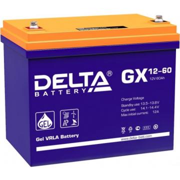 Аккумулятор Delta GX 12-60 (GEL) фото 1