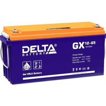 Аккумулятор Delta GX 12-65 (GEL) фото 1