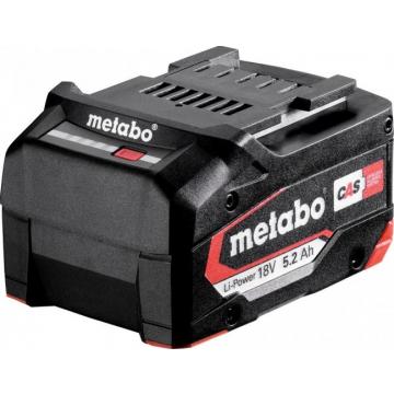 Аккумулятор METABO 18 V 5.2 Ач Li-Power Extreme CAS [625028000] фото 1