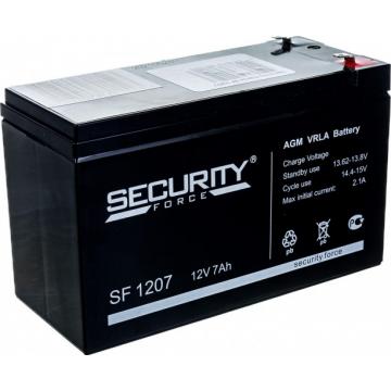 Аккумулятор SECURITY FORCE SF 1207 фото 1
