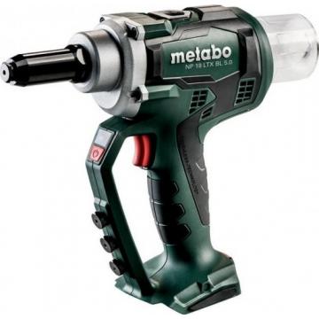 Клепальник аккумуляторный METABO NP 18 LTX BL 5.0  бесщеточный, без АКБ и ЗУ, Metaloc  [619002840] фото 1