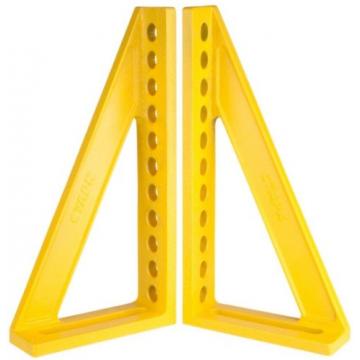 Упорный и крепежный угольник Старк-Профи L300 с 11 отверстиями правый d16, 300х150х14 мм фото 2