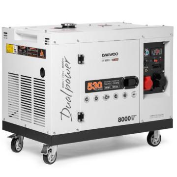Электростанция дизельная с воздушным охлаждением DAEWOO DDAE 10000DSE-3 в кожухе [DDAE 10000DSE-3 (2024)] фото 1