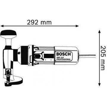 Ножницы сетевые BOSCH GSC 2.8   шлицевые [0601506108] сменные ножи фото 2