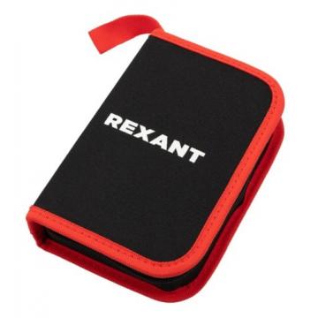 Набор электромонтажного инструмента REXANT 12-4691-3 RI-01, тканевый пенал, 7 пр., до 1000B фото 4