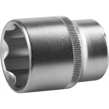 Головка шестигранная с посадкой 1/2" ЗУБР МАСТЕР SUPER LOCK 27 мм, торцовая cr-v, хром покрытие [27725-27_z02] фото 1