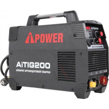 Аппарат аргонодуговой сварки A-iPOWER AiTIG200 инверторный [62200] фото 3