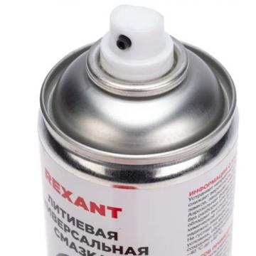 Смазка универсальная литиевая REXANT 520 мл, аэрозоль [85-0076] фото 3