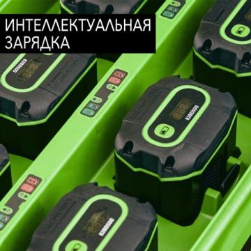 Зарядное устройство для аккумуляторов GREENWORKS 2 955 107 для 6 аккумуляторов [2955107] фото 4