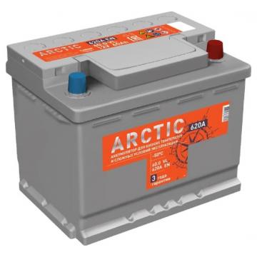 Аккумулятор Titan ARCTIC 60.0 VL 620А [4607008881530] фото 1