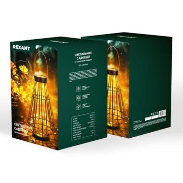 Светильник садово-парковый REXANT 602-2410 Тростник, 35см, коллекция Бали фото 3