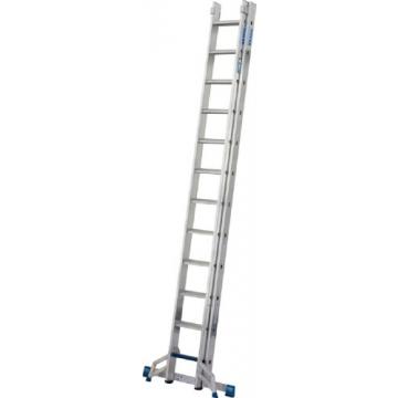 Лестница выдвижная двухсекционная KRAUSE STABILO 2x12 +S [131621] фото 2
