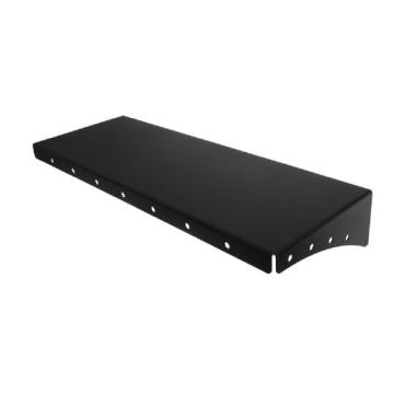 Полка для хранения EMBODIMENT EMB-TB-SH-400x150-B металлическая, настенная, черная фото 1