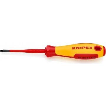 Отвертка крестовая диэлектрическая KNIPEX 982501SLS 1000 V, Plus/Minus Z [KN-982501SLS] фото 1