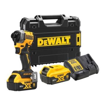 Дрель-шуруповерт аккумуляторная DeWALT DCF 850 P2T ударный, бесщеточный [DCF850P2T] фото 1