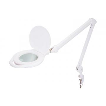 Лупа REXANT 31-0535 на струбцине круглая 5D с подсветкой 96 SMD LED фото 1