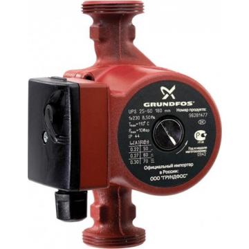 Насос циркуляционный GRUNDFOS UPS 32- 60 с гайками, 96281496 [НС-0027464] фото 1