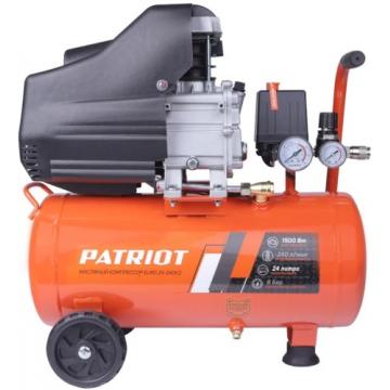 Компрессор поршневой PATRIOT EURO 24-240 K2 масляный + набор пневмоинструмента KIT 5C [525302118] фото 2