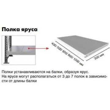 Полка ПРАКТИК MS Pro  80 х 30 см [S31299103458] фото 2