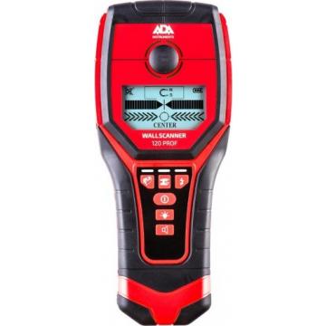 Детектор металла, проводки и дерева ADA Wall Scanner 120 PROF [А00485] фото 1