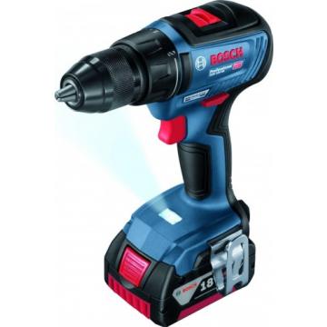 Дрель-шуруповерт аккумуляторная BOSCH GSR 18 V-50 [06019H5021] L-Case, 1х4 Ач фото 1