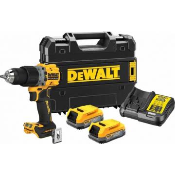 Дрель-шуруповерт аккумуляторная DeWALT DCD 805 E2T ударная [DCD805E2T-QW] фото 1