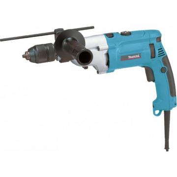Дрель ударная сетевая MAKITA HP 2071 F двухскоростная  [HP2071F] фото 1