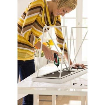 Отвертка аккумуляторная BOSCH IXO Full c угловой и эксцентриковой насадками [06039A8022] Подарочный кейс,  2 насадки фото 4