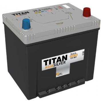 Аккумулятор Titan ASIASILVER 70.0 VL B01 600А [4607008886948] фото 1