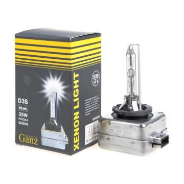 Лампа GANZ GIP06090 ксеноновая D3S 12V 35W PK32d-5 6000K фото 1