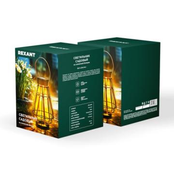 Светильник садово-парковый REXANT 602-2409 Тростник, 22см, коллекция Бали фото 3