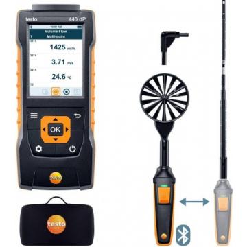 Комплект для вентиляции № 3 с Bluetooth Testo 440 delta P (0563 4409) [05634409] фото 1