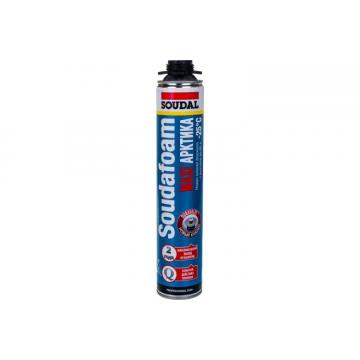Пена монтажная SOUDAL SOUDAFOAM MAXI АРКТИКА (-25 С) профессиональная, всесезонная (870 мл) 121625 [121625] фото 1