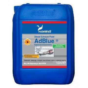 Водный раствор мочевины REINWELL 32,5% AdBlue  10 л 8837RW [8837RW] фото 1