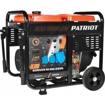 Электростанция дизельная с воздушным охлаждением PATRIOT GRD 5500AW [472702255] фото 1