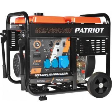Электростанция дизельная с воздушным охлаждением PATRIOT GRD 7500AW [472702275] фото 1