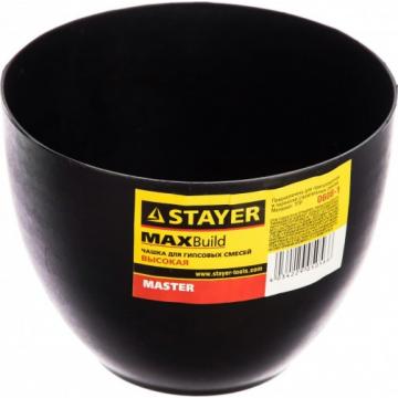 Емкость для гипса STAYER MASTER чашка высокая, 120х90мм [0608-1] фото 1