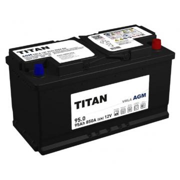 Аккумулятор Titan AGM 95.0 VRLA 850А [4610082702141] фото 1