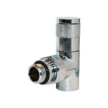 Вентили ручной регулировки угловой (набор 2 шт) ROYAL THERMO PIANO (хром), 1/2" RTE 50.028 [НС-1144294] фото 2