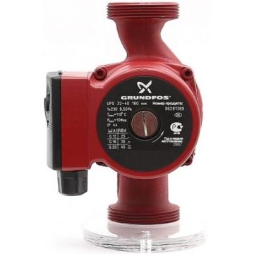 Насос циркуляционный GRUNDFOS UPS 32- 40 EU с гайками, 98368439 [НС-1624259] фото 1