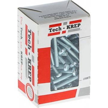 Винт Tech-KREP М 4 х 30 (уп.100 шт.) DIN7985 с полуцилиндрической головкой оцинкованный [105221] фото 1