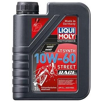 Масло для мотоциклов LIQUI MOLY SAE 10W60 Motorbike 4T Synth Street Race 1 л 1525 синтетическое [1525] фото 1
