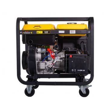 Электростанция дизельная с воздушным охлаждением HUTER LDG  7000LXА открытая [64/2/8] фото 3