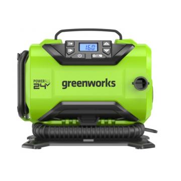 Компрессор автомобильный GREENWORKS ACG301 3 400 807 аккумуляторный без АКБ и ЗУ [3400807] фото 2