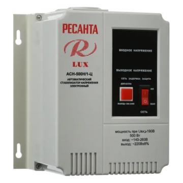 Стабилизатор напряжения однофазный Ресанта АСН-  500Н/1-Ц LUX [63/6/39] фото 4