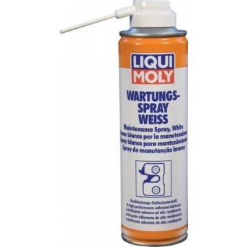 Грязеотталкивающая белая смазка LIQUI MOLY Wartungs-Spray weiss 0,25 л. 3953 [3953] фото 1