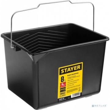 Ведро строительное STAYER 8 л пластмассовое [06092-08] фото 1