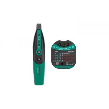 Тестер розеток MASTECH 13-1262 детектор автоматов MS5902RTD фото 1